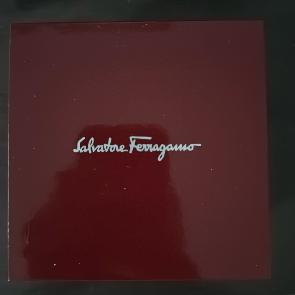 Men’s 42mm Ferragamo watch  with blue leather strap